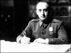 General Franco pictured in the 1920s