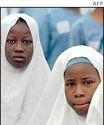 Muslim girls in Zamfara