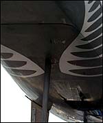 One of Team New Zealand's boats in unveiled to the public in Auckland 