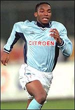 Celta Vigo's Benni McCarthy