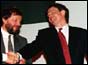 Tony Blair and David Blunkett 