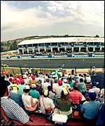 The Kyalami racetrack