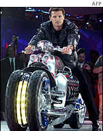 Dodge Tomahawk concept that sports a 500-horsepower engine that drives two rear wheels.