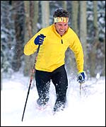 Cross-country skier