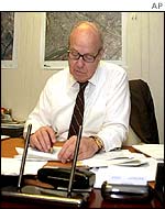 Chief UN inspector Hans Blix