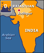 Map of Rajasthan