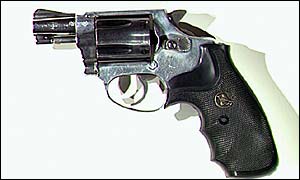 REAL - a Smith and Wesson .38 snub nose