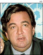 Bill Richardson shortly before leaving the UN in 1998