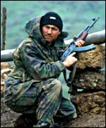 Turkish special forces soldier