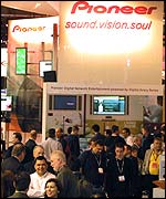 The CES show in Las Vegas