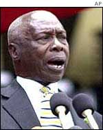 Former President Daniel arap Moi