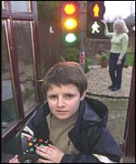 Benjamin Brittain and the lights in his garden