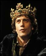 Peter Benson playing Henry VI
