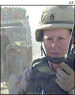 US soldier near Bagram air base