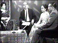 Ali Hasan (centre) and programme guests (10/10/65)