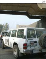 UN inspectors in Iraq