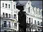 Bomb damage to the Brighton Grand Hotel facade