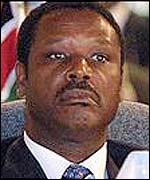 Burundi President Pierre Buyoya
