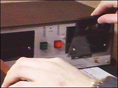 Police interrogation tape recorder