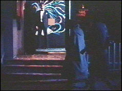 Entrance of Pollyanna's nightclub