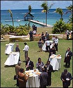 African delegates in Mauritius
