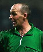 Referee Mike Dean