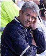 Manchester City manager Kevin Keegan