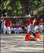 Girls in a Calcutta school
