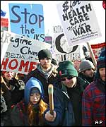 Washington protesters