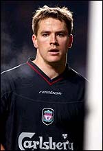 Liverpool striker Michael Owen