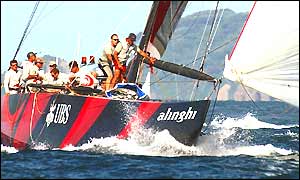 Alinghi win race six of the Louis Vuitton Cup final to claim the trophy overall