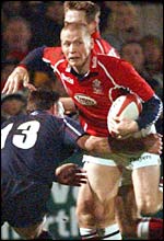 Llanelli wing Garan Evans