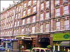 Rubens Hotel, London where one bomb was found
