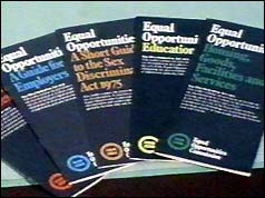 Sex Discrimination Act 1975 pamphlets