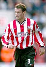 Southampton defender Wayne Bridge