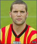 Partick midfielder Ian Morris