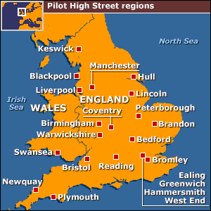 Pilot regions