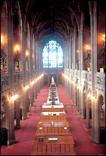 John Rylands Library interior