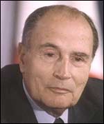 Late French President Francois Mitterrand