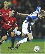 Duff escapes Roy Keane