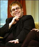 Sir Elton John on BBC One's Breakfast with Frost, 2002 