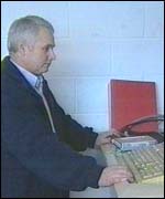 Man at computer