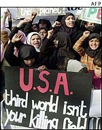 Anti-war rally in Lahore held by religious parties, welfare organisations and Christian community