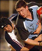 Jonatathan Thomas and Adam Jones