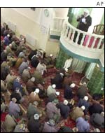 Friday prayers in Iraq
