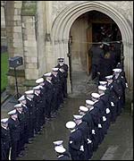 Police guard of honour