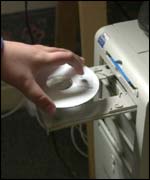 Computer CD-Rom drive