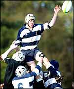 Wallace second row Daniel Dawson