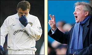 Viduka walks off while manager Terry Venable frantically rearranges the team left on the pitch