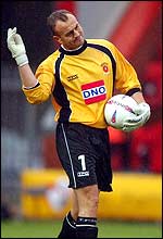 Hartlepool keeper Anthony Williams